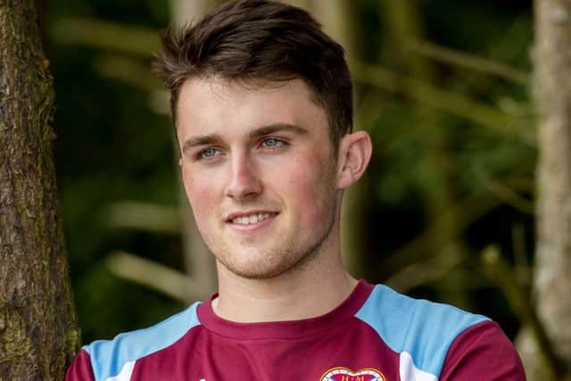 John Souttar will look to keep Celtic's attackers quiet when they visit Hearts this afternoon. Pic: SNS
