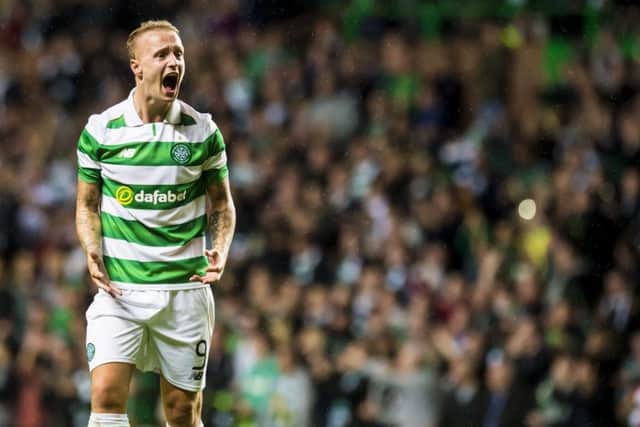Goals from Leigh Griffiths and Moussa Dembele assured Celtic's passage into the play-off round. Picture: SNS
