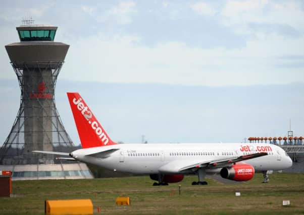 Jet2 has banned the sale of alcohol before 8am on its flights. Picture: PA