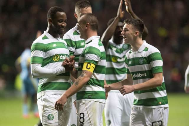 Celtic's reward for defeating Astana could be a clash with Dinamo Zagreb. Picture: SNS