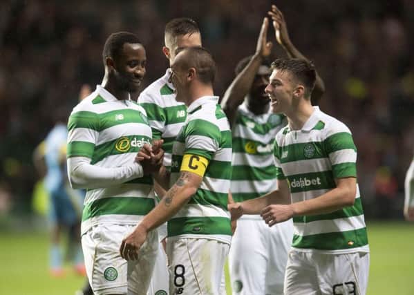 Celtic's reward for defeating Astana could be a clash with Dinamo Zagreb. Picture: SNS