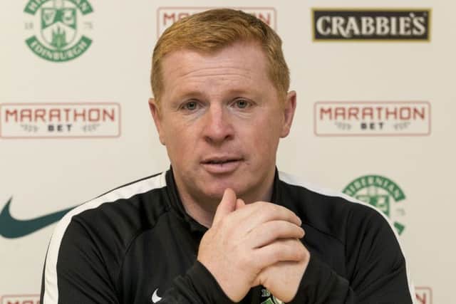 Hibs boss Neil Lennon has described his five-match ban from the technical area as 'ridiculous'.