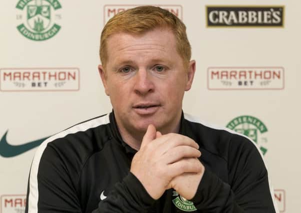 Hibs boss Neil Lennon has described his five-match ban from the technical area as 'ridiculous'.