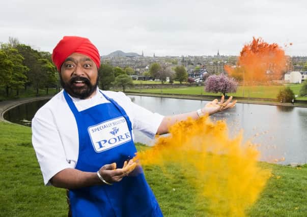 Tony Singh will be among the celebrity chefs appearing at the Perth Show. Picture: Alan Richardson