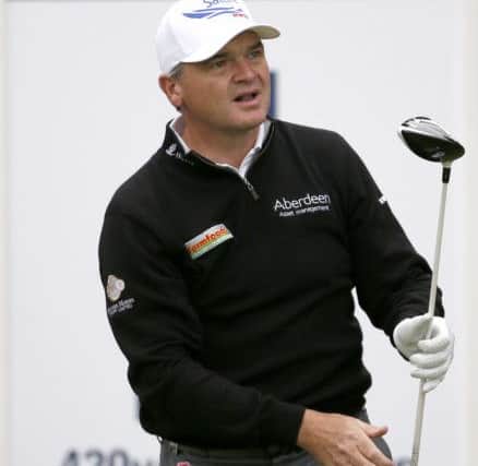 Paul Lawrie lost at the 19th to Australian Richard Green at Archerfield Links this morning. Picture: PA