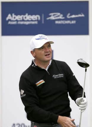 Paul Lawrie lost at the 19th to Australian Richard Green at Archerfield Links this morning. Picture: PA