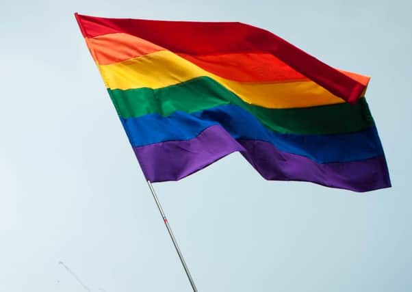 A gay pride flag 
Photo by Dondi Tawatao/Getty Images
