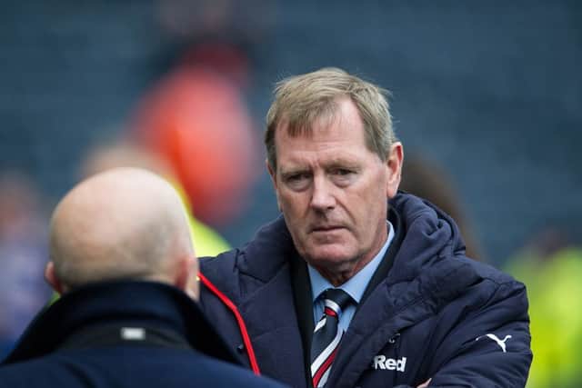 The Rangers chairman will do the honours. Picture: John Devlin