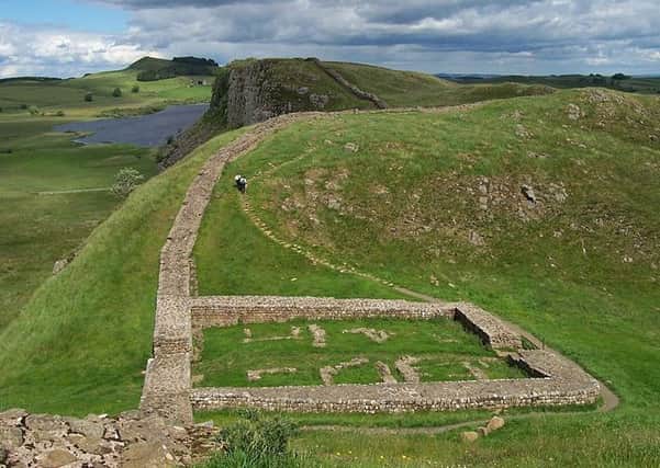 The remains of Milecastle 39 along Hadrian's Wall. Picture: Adam Cuerden/Creative Commons