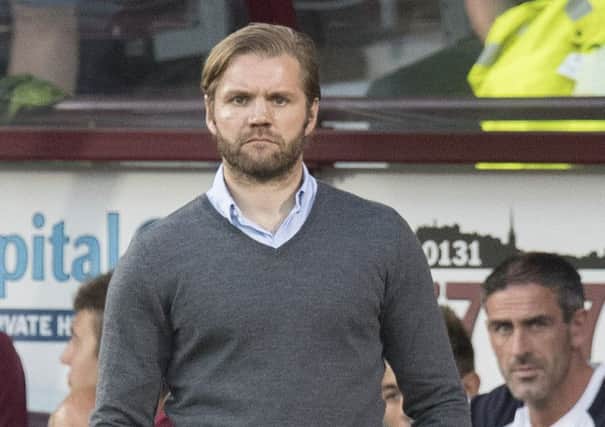 Robbie Neilson is relishing a stern start to the season. Pic: SNS