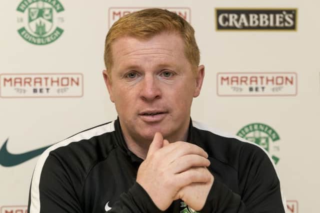 Neil Lennon will be looking to secure promotion for his new side. Picture: SNS