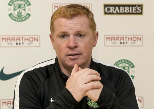 Neil Lennon will be looking to secure promotion for his new side. Picture: SNS