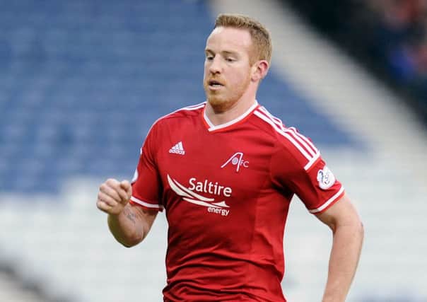 Aberdeen's Adam Rooney has committed to the club until 2020. Picture: John Devlin