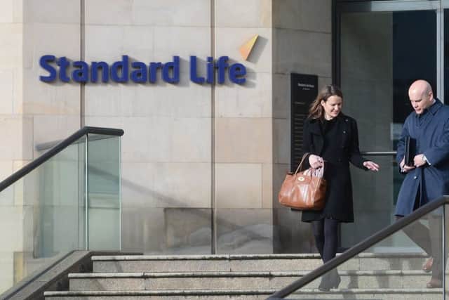 Analysts have pencilled in operating profits before tax of Â£314 million for Edinburgh-headquartered Standard Life. Photograph: Neil Hanna