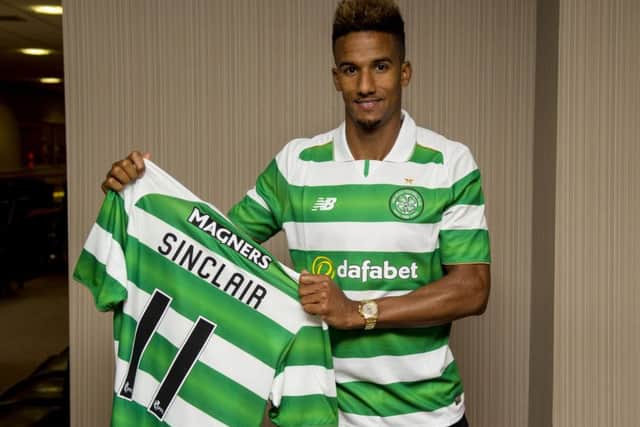 The 27-year-old forward is the latest addition to Brendan Rodgers squad. Picture: SNS
