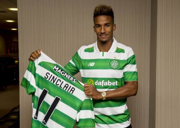 The 27-year-old forward is the latest addition to Brendan Rodgers squad. Picture: SNS