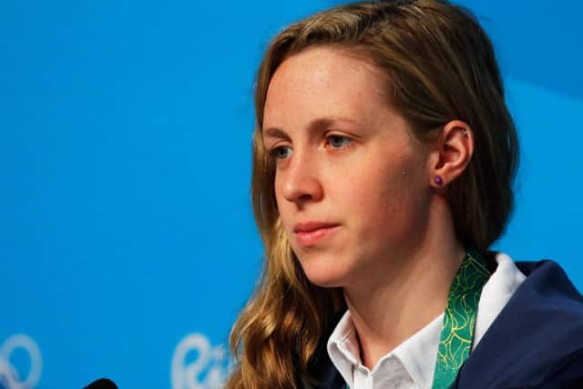 Hannah Miley: missed medal. Picture: Getty