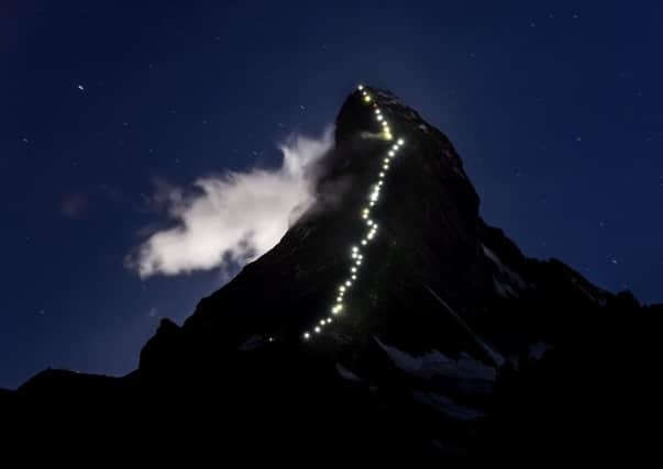 The Matterhorn (Mont Cervin) mountain. 
Photo: Fabrice CoffriniI/AFP/Getty Images