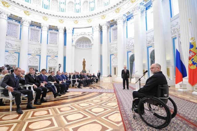 The entire Russia Paralympic team was banned from competing in the Paralympic Games in September. Picture: AP