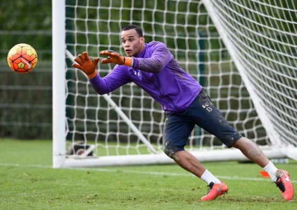 Michel Vorm has been linked with a move to Celtic and a reunion with former boss Brendan Rodgers. Picture: Getty Images