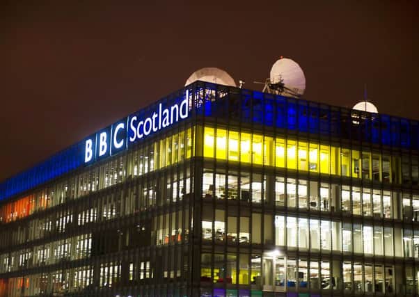 The security contract includes the BBC's site at Pacific Quay in Glasgow. Picture: John Devlin