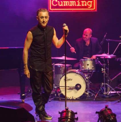 Cumming creates an intense, emotional atmosphere Picture: Toby Williams