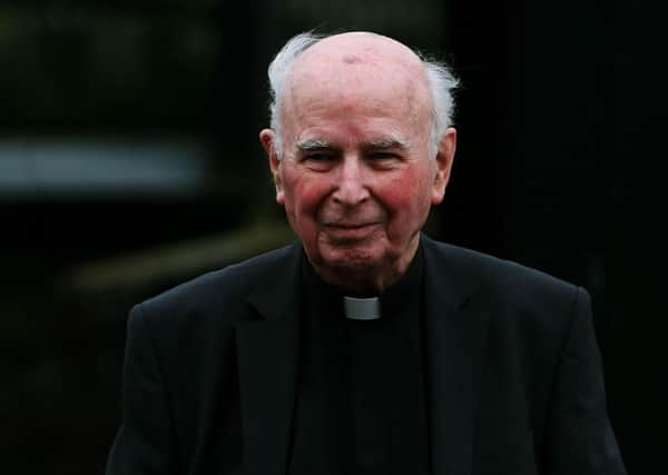 Bishop Edward Daly, made famous for his compassion during the Bloody Sunday conflict, has died. Picture: Brian Lawless/PA Wire