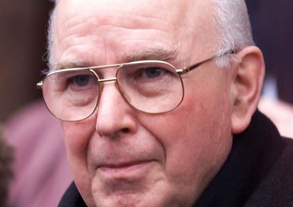 Edward Daly, bishop who famously waved a handkerchief on Bloody Sunday. Picture: PA