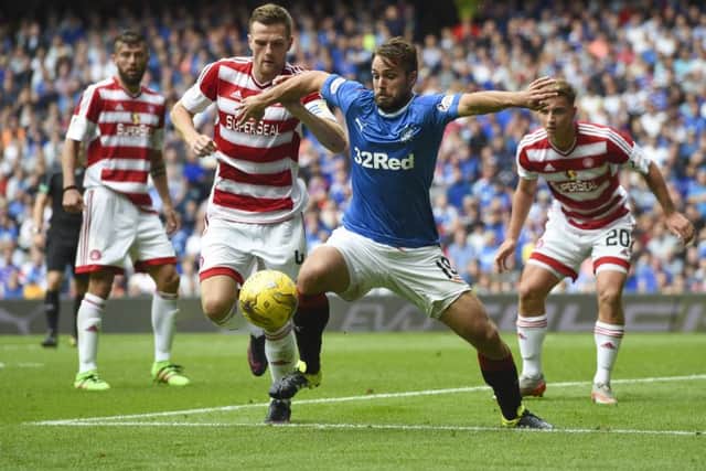 Rangers midfielder Niko Kranjcar has made a slow start to the season since joining Rangers during the summer. Picture: SNS