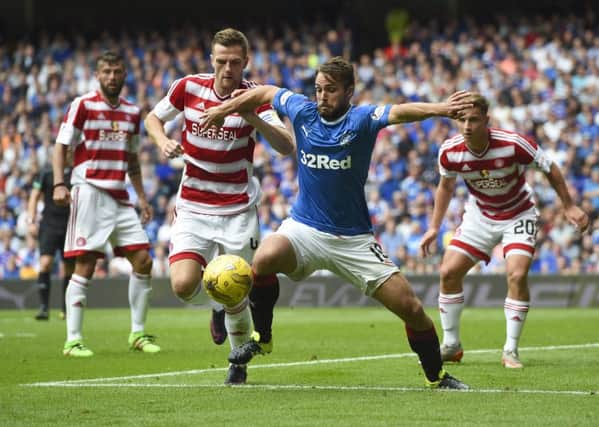 Rangers midfielder Niko Kranjcar has made a slow start to the season since joining Rangers during the summer. Picture: SNS