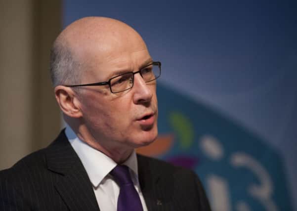 John Swinney said ministers will consider Labour's 'named person' proposal. Picture: Andrew O'Brien/JP