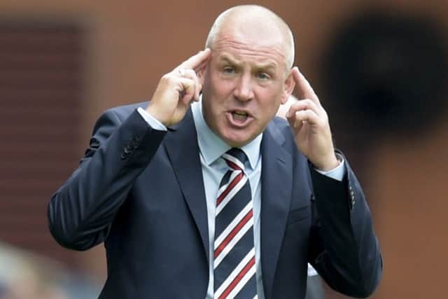 Rangers manager Mark Warburton believes Scottish football needs a solution. Picture: SNS