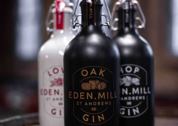 Eden Mill's gin range will soon be hitting US shelves. Picture: Contributed