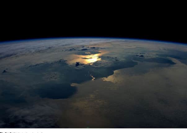 Scotland from space. Picture: Twitter/Tim Peake