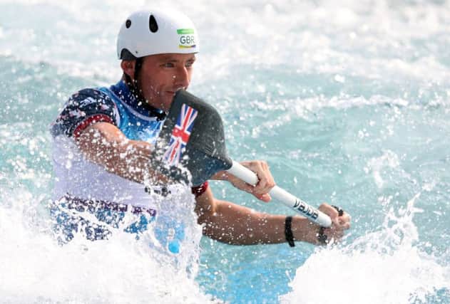 Great Britain's David Florence made a series of errors in his final run