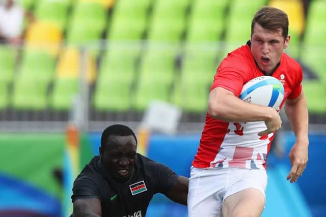 Scotland centre Mark Bennett scored a try in Britain's win over Kenya. Picture: David Rogers/Getty Images