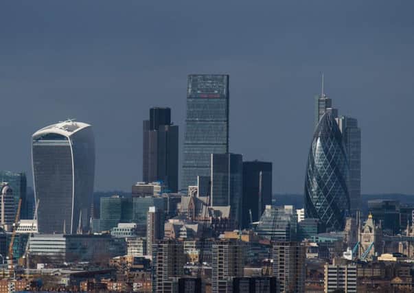 The number of finance jobs on offer in London has fallen. Picture: Dominic Lipinski/PA Wire