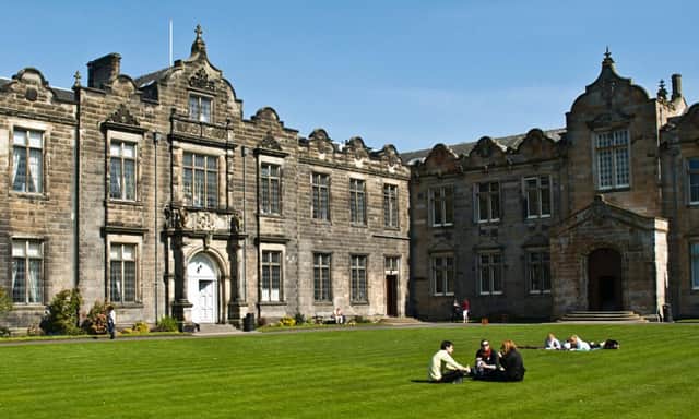 St Andrews university topped the survey. Picture: TSPL