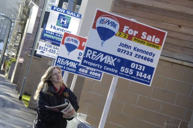 Fewer Scots under-40 are able to buy their first home than 10 years ago. Picture: Rob McDougall/TSPL
