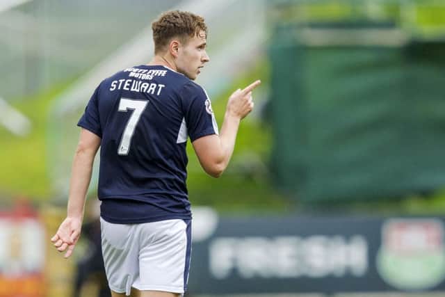 Dundee have accepted an offer for Greg Stewart though his intentions remain unclear. Picture: SNS