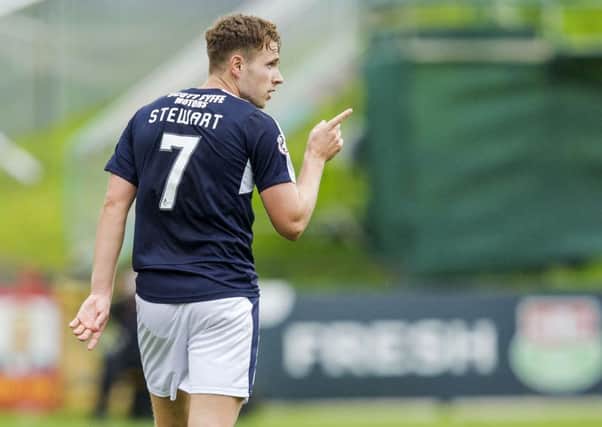 Dundee have accepted an offer for Greg Stewart though his intentions remain unclear. Picture: SNS