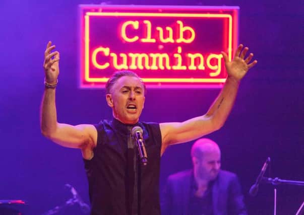 Alan Cumming takes up residence in The Hub for the month of August. Picture: Toby Williams