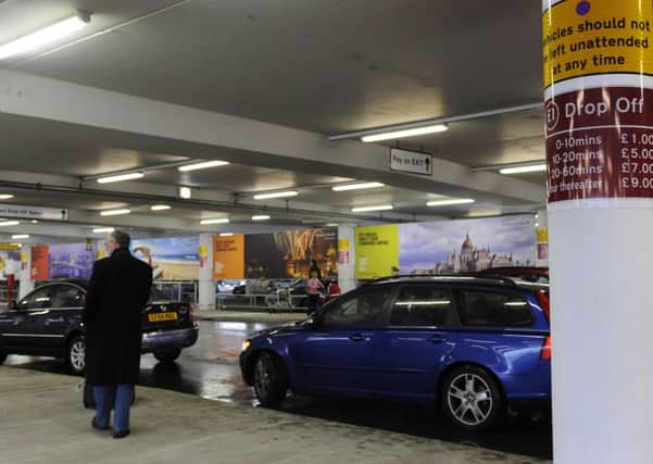 How it all began: the first days of drop-off charges at Edinburgh Airport. Picture: TSPL