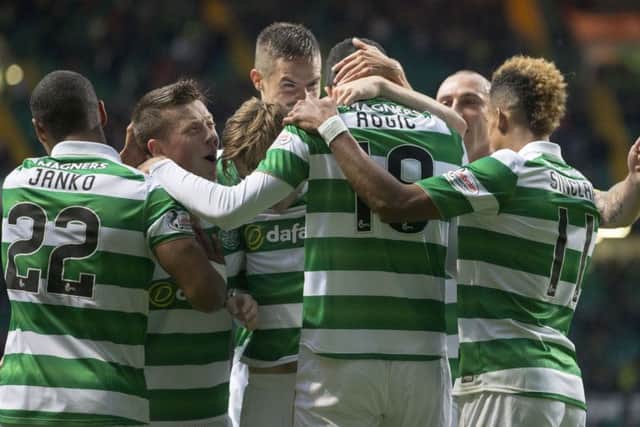 Celtic overcame Motherwell in the last 16. Picture: PA