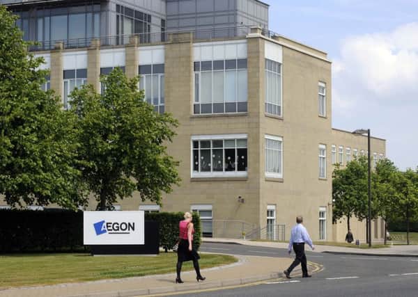 Aegon UK's offices at Edinburgh Park. Picture: Ian Rutherford