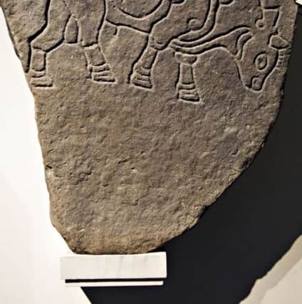 A Burghead Bull, which dates from the 5th Century. Burghead in Moray was an important seat of Pictish power with around 30 stones recovered from the site of Burghead Fort. This one is held in the British Museum. Pic WikiCommons/Ealdgyth.