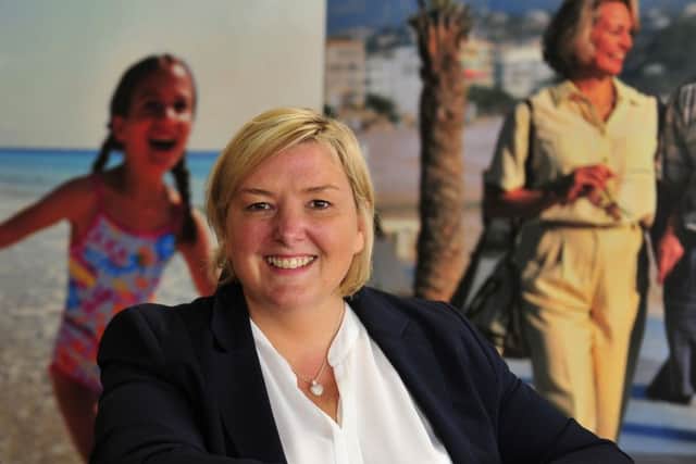 Barrhead Travel chief executive Sharon Munro. Picture: Robert Perry