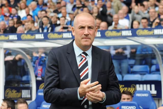 Mark Warburton believes Rangers can find value in the market. Picture: John Devlin