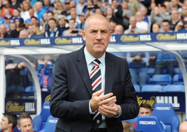 Mark Warburton believes Rangers can find value in the market. Picture: John Devlin
