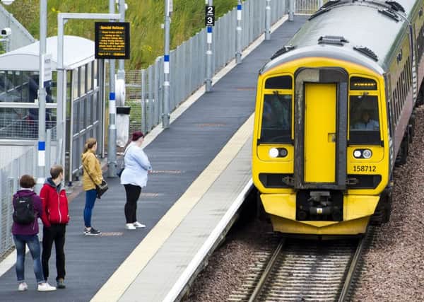 Campaigners say cuts to double-track sections, enabling trains to pass each other, have hit reliability on the Borders Railway.
Photograph: Ian Rutherford